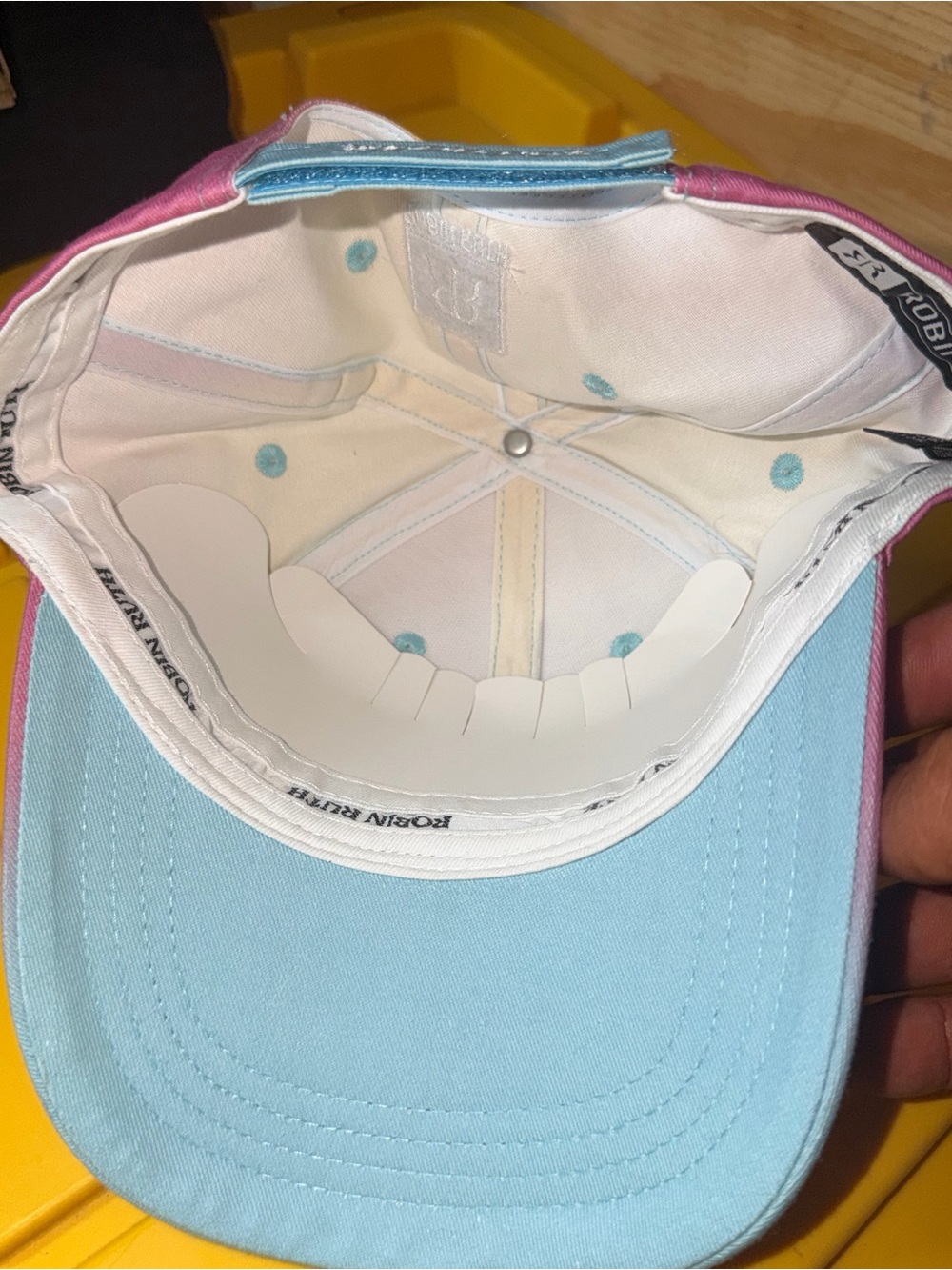 Robin Ruth Florida Original Sunset Gradient Adjustable Baseball Cap Hat - Picture 3 of 4
